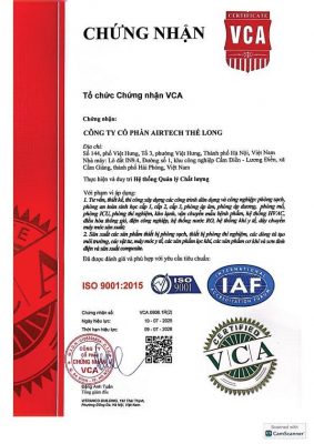 Chứng nhận chất lượng